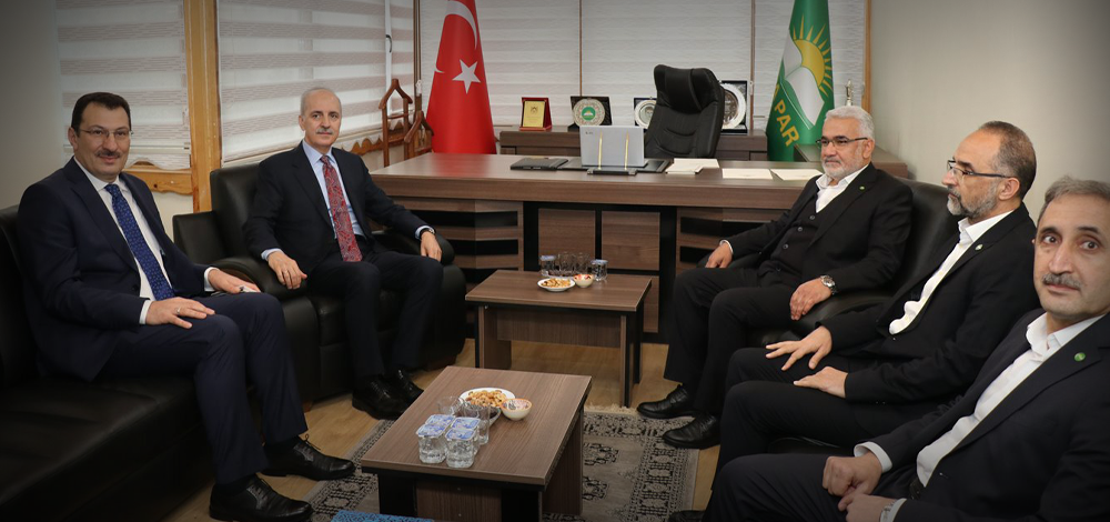 AK Parti-HÜDA PAR ittifak görüşmelerinde son durum: Kurtulmuş: Önümüzdeki günlerde görüşmeler devam edecek