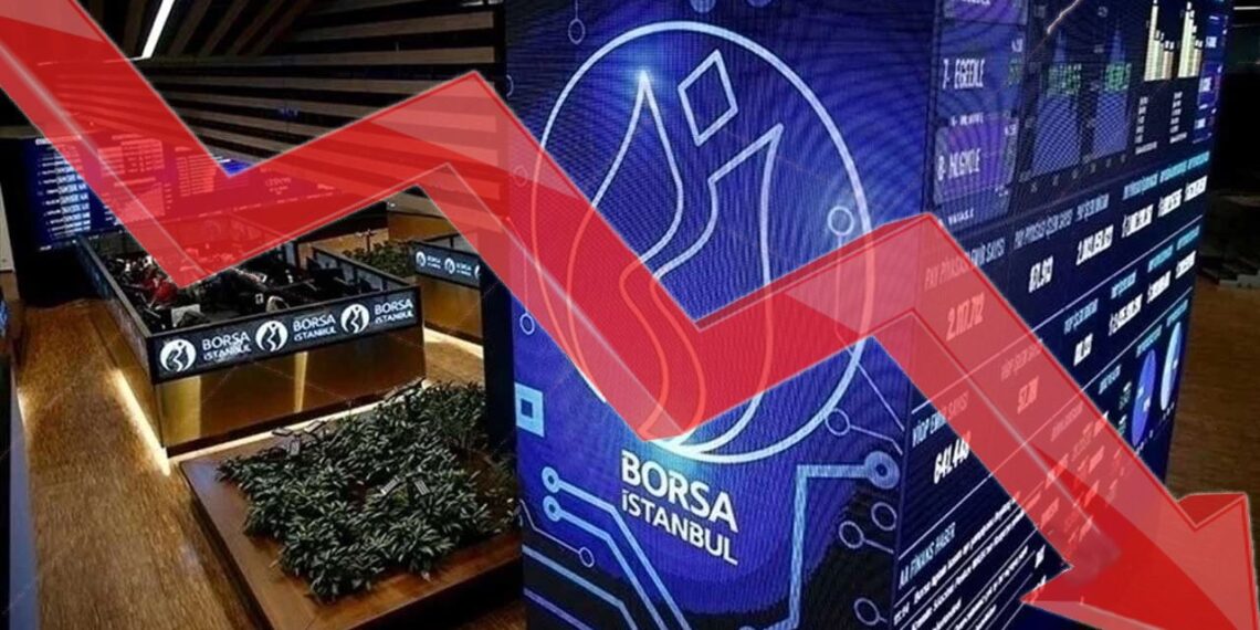 Borsa günü düşüşle kapattı