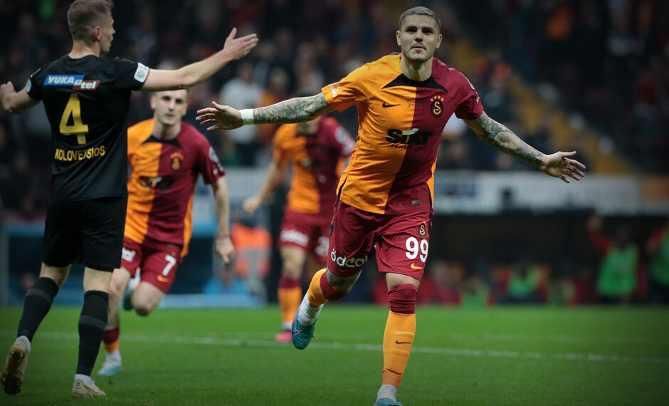 Galatasaray’dan 6 gollü galibiyet