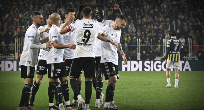 Kadıköy’de Beşiktaş galibiyeti