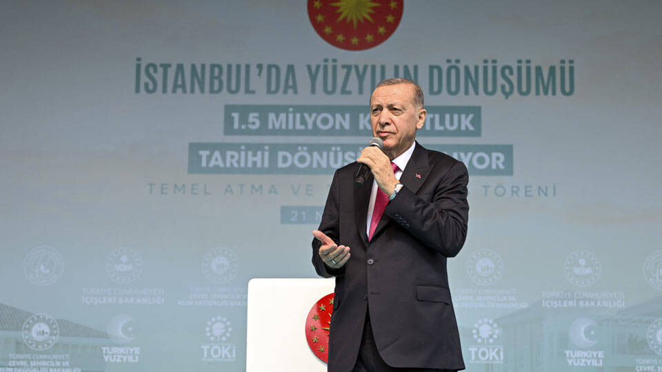 Erdoğan kentsel dönüşüm müjdesini verdi