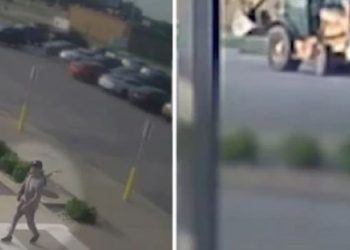 Eşi görülmemiş hırsızlık: Uçağa yetişmek için kepçe çaldı