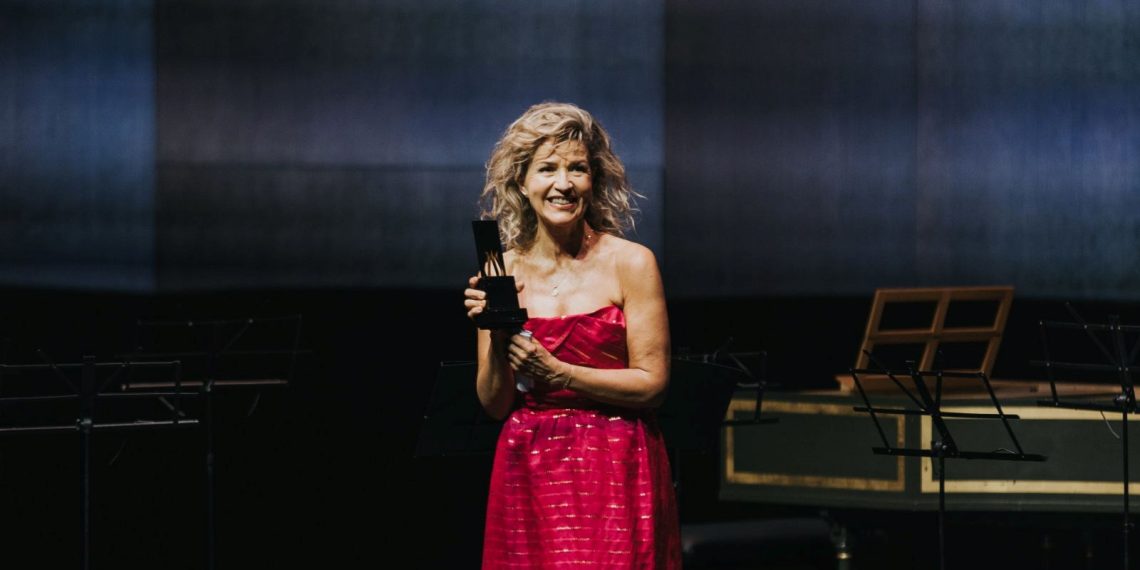 51. İstanbul Müzik Şenliği Ömür Uzunluğu Muvaffakiyet Mükafatı Anne-Sophie Mutter’e verildi