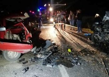 Ankara’da feci kaza | İki araba baş başa çarpıştı: 3 meyyit, 1 yaralı