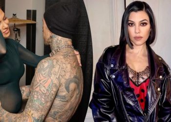 Anne olmak için gün sayan Kourtney Kardashian’dan karnı burnunda yeni poz