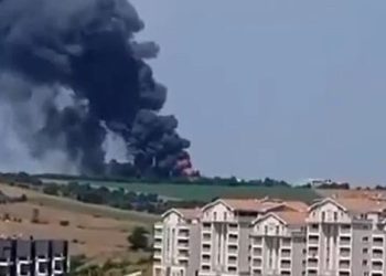 Bursa’da fabrika yangını