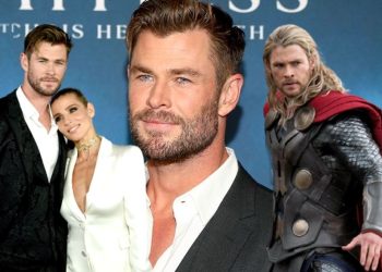 Chris Hemsworth: Eşim olmasaydı hiçbirini başaramazdım