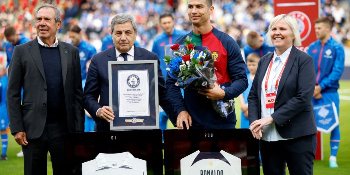 Cristiano Ronaldo’dan yeni rekor: Guinness Rekorlar Kitabı’na girdi