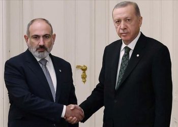Cumhurbaşkanı Erdoğan, Ermenistan Başbakanı Paşinyan ile görüştü