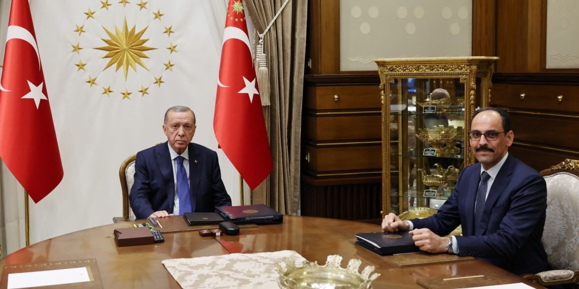 Cumhurbaşkanı Erdoğan, MİT Lideri İbrahim Kalın’ı kabul etti