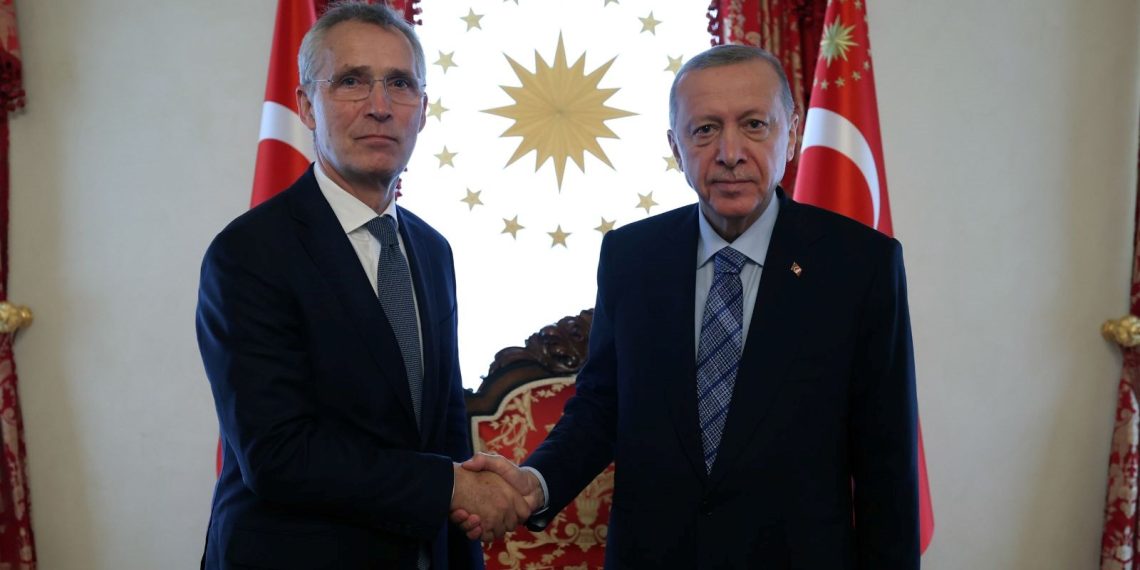 Cumhurbaşkanı Erdoğan, NATO Genel Sekreteri Stoltenberg ile görüştü