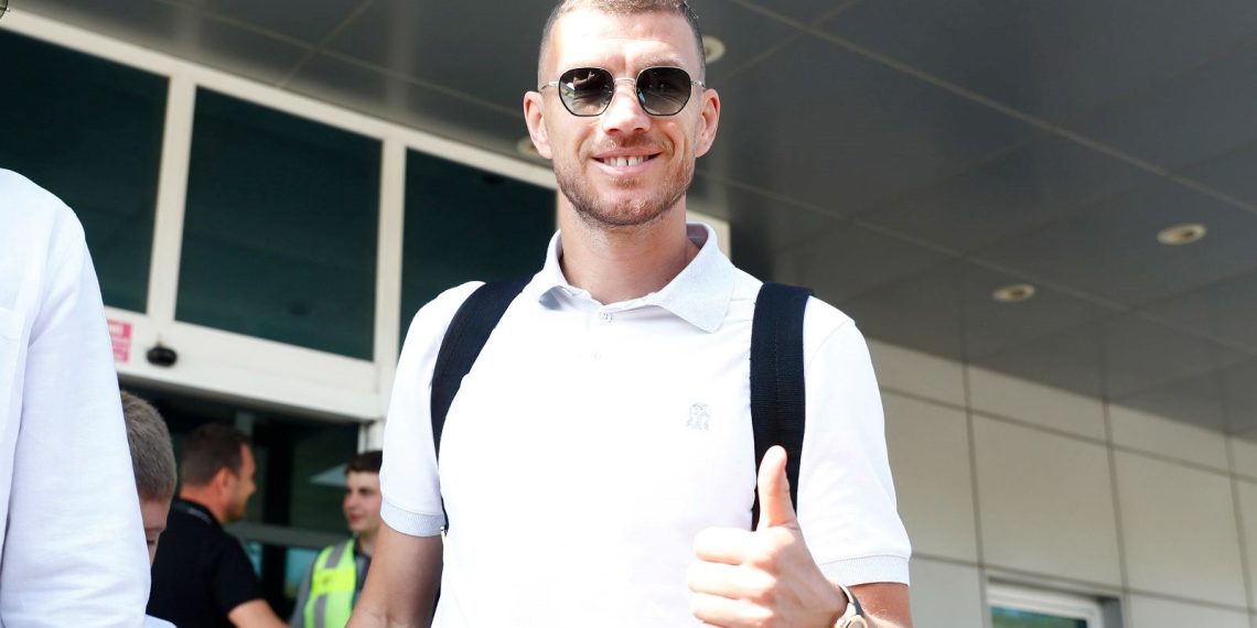 Edin Dzeko Fenerbahçe için İstanbul’da