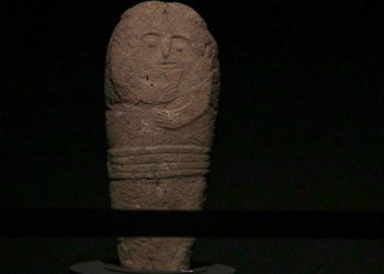 Erzurum’da bulunan “taş baba heykeli” müzede sergilenecek