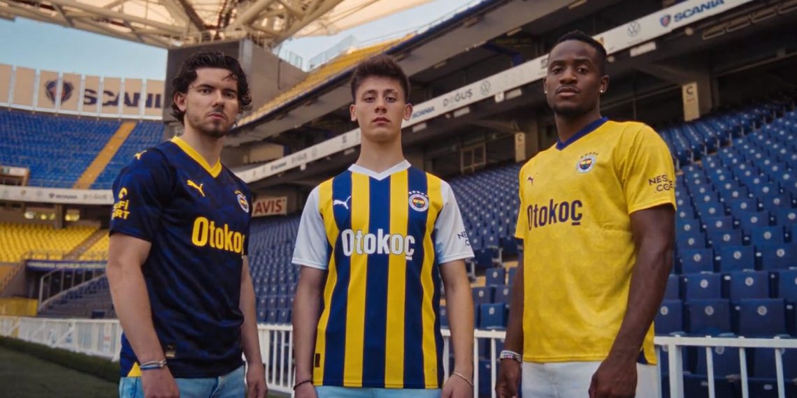 Fenerbahçe’nin yeni dönem formaları tanıtıldı