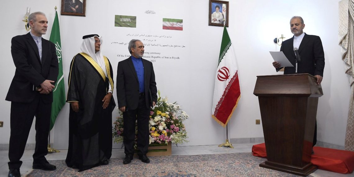 İran’ın Riyad Büyükelçiliği 7 yılın akabinde yine açıldı