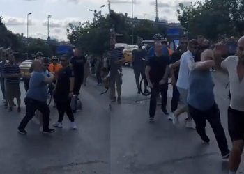 İstanbul Kadıköy’de keserli arbede