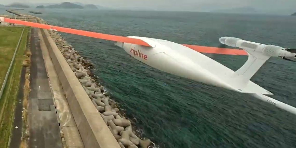 Japonya’da Drone kargo hizmeti: siparişler meskenlere gökten iniyor