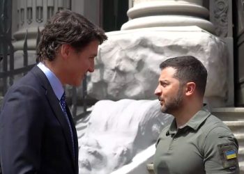 Kanada Başbakanı Justin Trudeau Kiev’de Zelenski ile görüştü