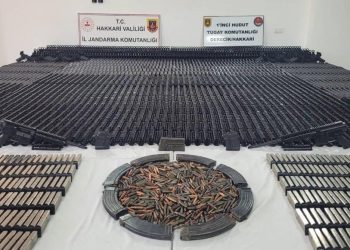 Katırlara yüklenen silah ve mühimmatlar yakalandı