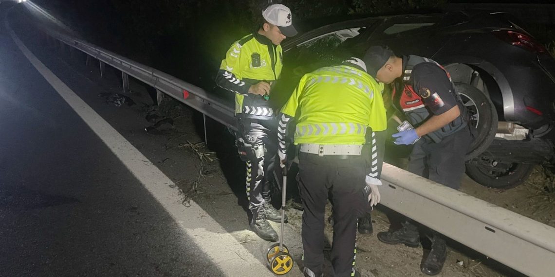 Kaza yaptığı için arabasından inen şoför, araç çarpması sonucu öldü