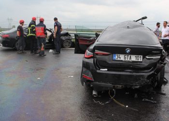 Kuzey Marmara Otoyolu’nda kaza: İkisi ağır 3 yaralı
