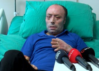 Maden kazasında ağır yaralanmıştı, 8 ay sonra taburcu edildi