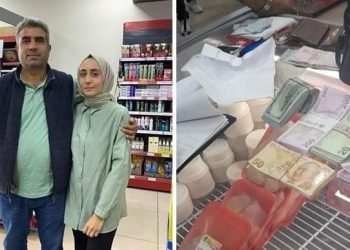 Markette 2 milyon lira unuttu