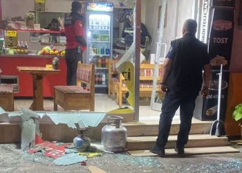 Mutfak tüpü bomba üzere patladı