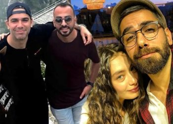 Neslihan Atagül-Kadir Doğulu çiftinden memnunluk pozu