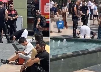 Polisi görünce namaz kıldı: Duyma ve zihinsel engelli olduğu ortaya çıktı