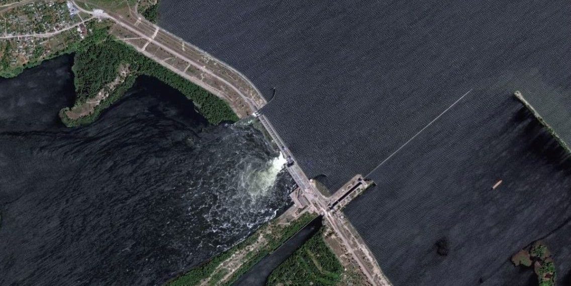 Rusya denetiminde bulunan baraj vuruldu