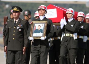 Şehit uzman çavuşa veda