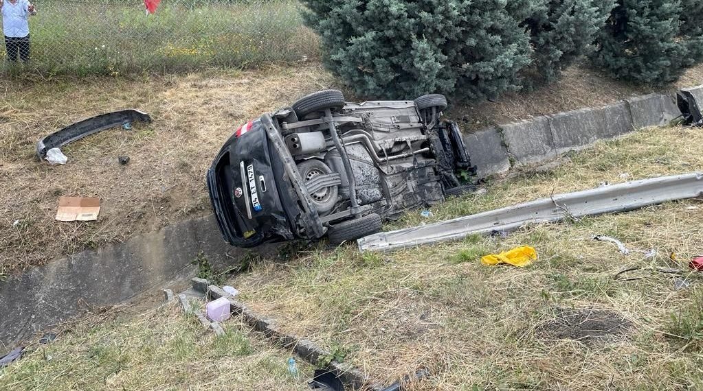 TEM Otoyolu’nda kaza: Yaralılar var