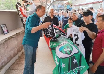 Ulusal futbolcu Yalçın Kıldıran son seyahatine uğurlandı