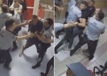 Yaralı geldiği acilde yakınlarıyla sağlıkçılara saldırdı