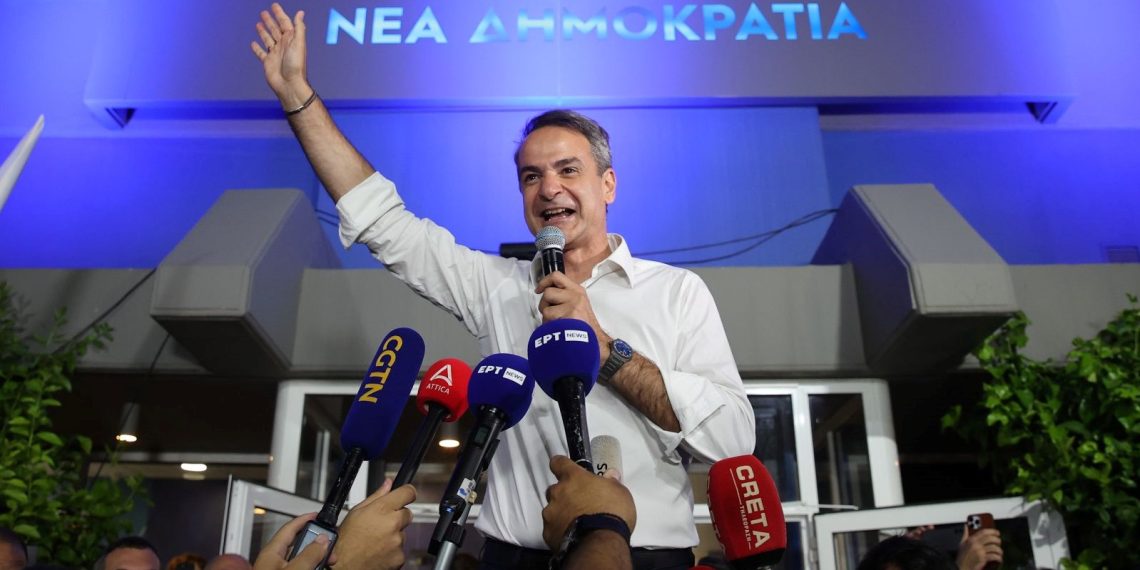 Yunanistan’da seçimi iktidardaki Yeni Demokrasi Partisi önde tamamladı