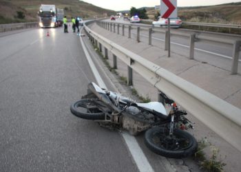 Amasya’da motosiklet devrildi: 1 kişi öldü