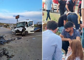 Ankara’da personel servisi kaza yaptı: Çok sayıda yaralı var
