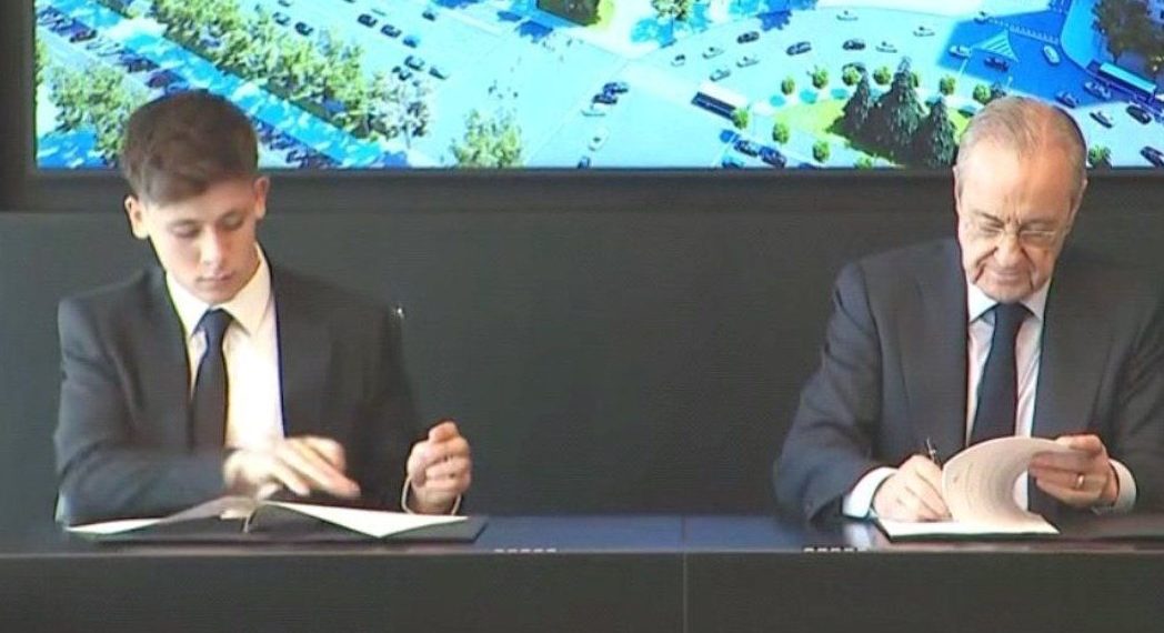 Arda Güler Real Madrid’e imzayı attı