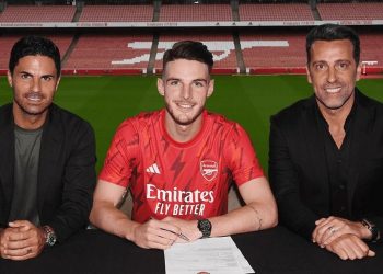 Arsenal’dan Premier Lig rekoru: Declan Rice transferini duyurdu