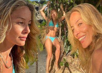 Bade İşçil’den makyajsız tatil pozları