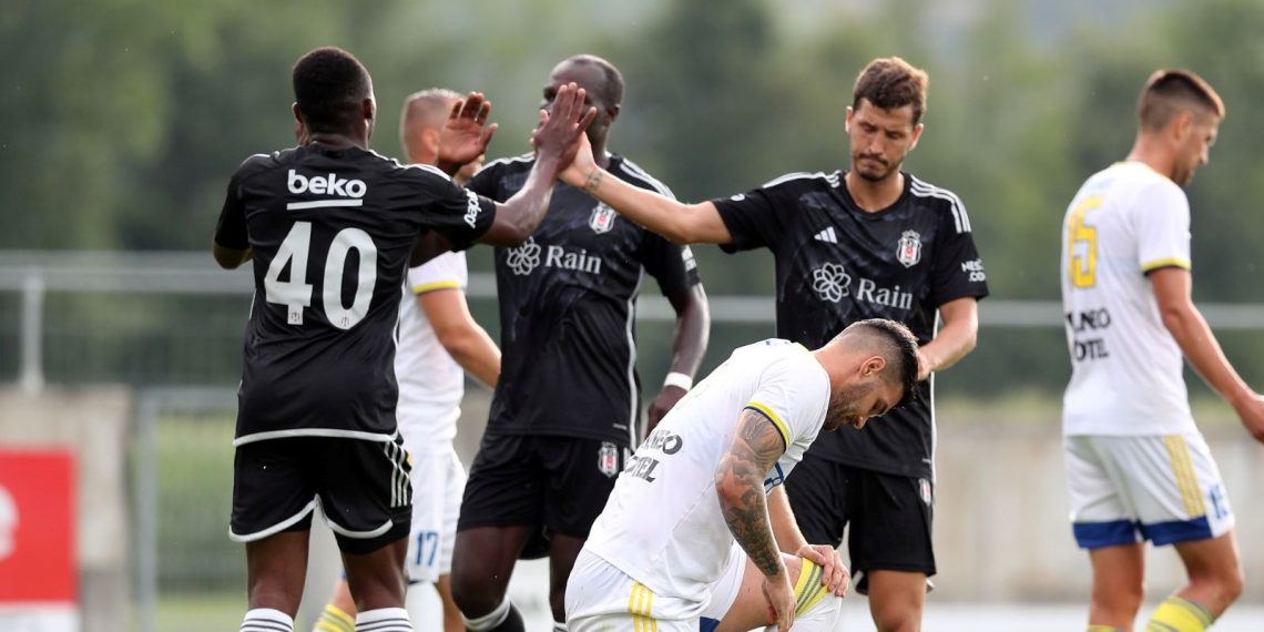 Beşiktaş hazırlık maçında farklı kazandı