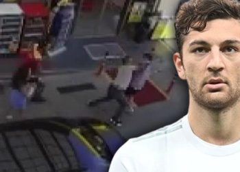 Beşiktaşlı futbolcu Emrecan Uzunhan’a taarruz anının imgesi ortaya çıktı