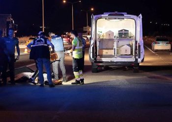 Bursa’da feci kaza | Devrilen motosikletteki iki kişi öldü