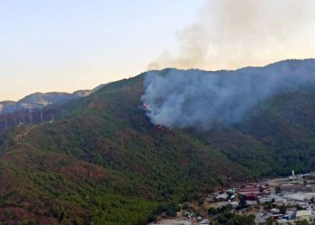 Büyük Marmaris yangının yıldönümünde Marmaris yeniden orman yangını ile uyandı