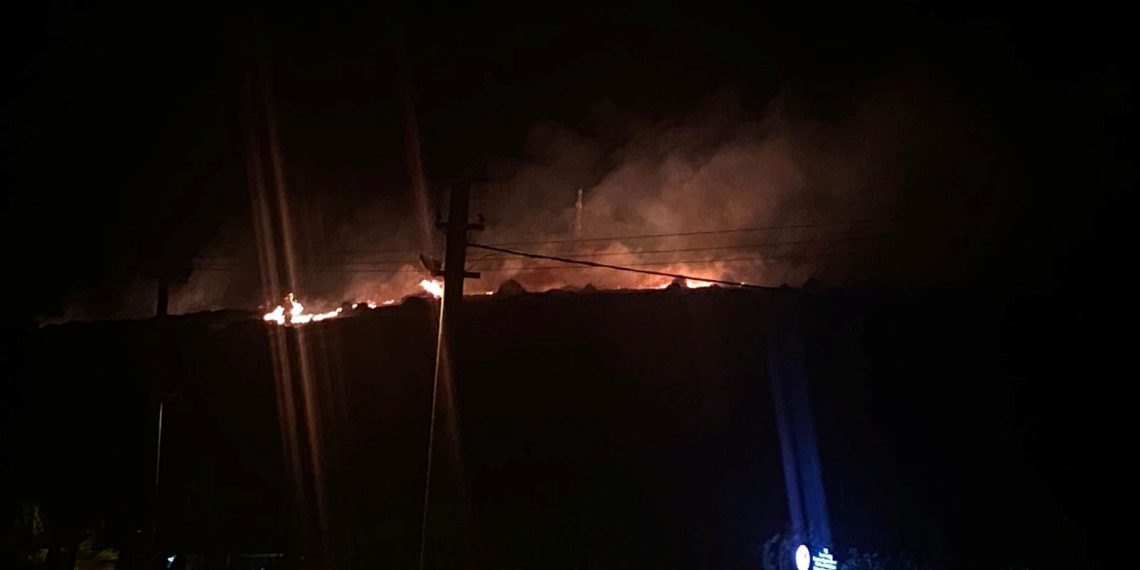 Çeşme’de makilik alanda yangın: Bir kişi gözaltında