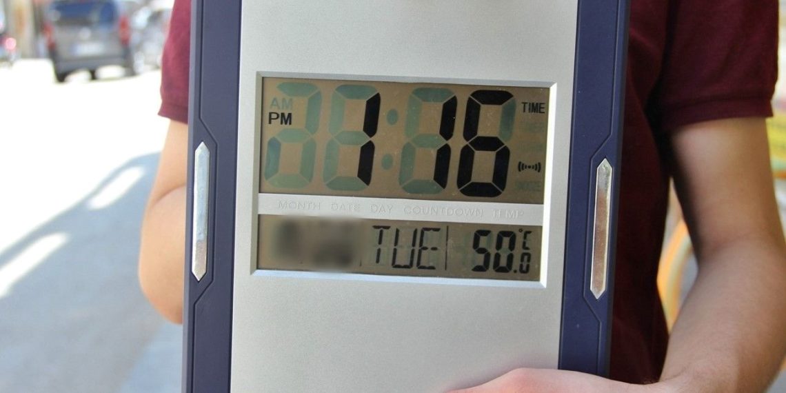 Cizre’de sıcaklık 50 dereceyi gördü