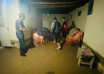 Doğubayazıt’ta sel: Meskenleri su bastı