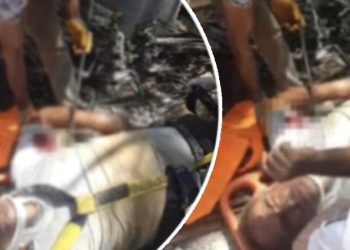 Emirgan’da fecî olay (Yüksekten düşen personel demire saplandı)