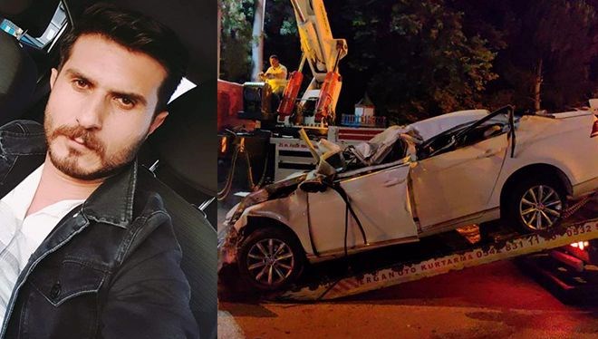 Feci kazada şoför öldü: Kahreden tesadüf